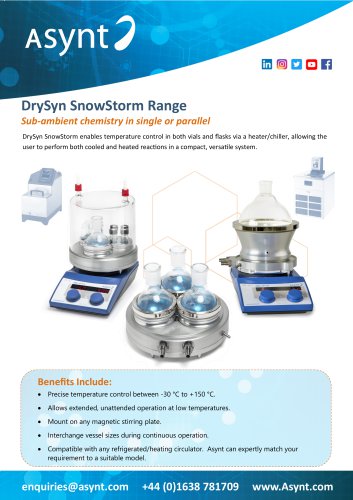 DrySyn SnowStorm Range