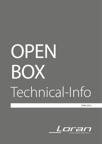 Open box technical info