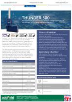 Addfield Thunder 500 Aquacultural Waste Incinerator Datasheet