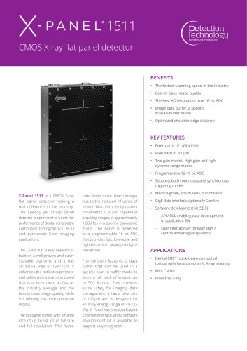 X-Panel 1511 Brochure