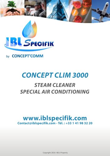 STEAM CLEANER SPECIAL AIR CONDITIONING