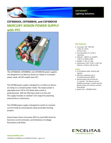 CEP300AHX, CEP300BHX, and CEP300CHX