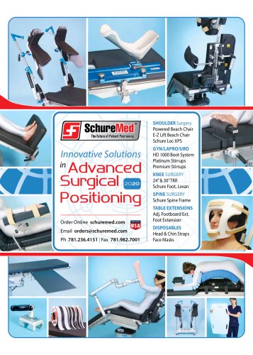 Innovative Solutions in Advanced Surgical Positioning 2020