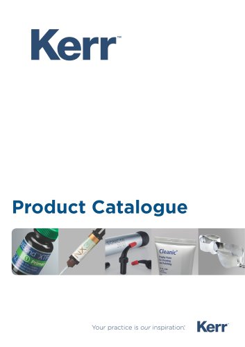 Kerr Product Catalogue