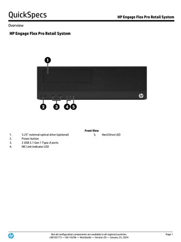 HP Engage Flex Pro Retail System