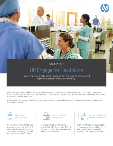 HP Engage for Healthcare