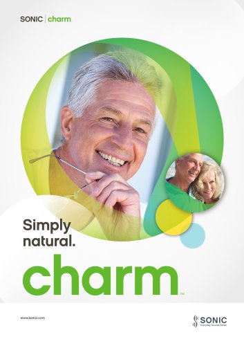 Simply natural. charm