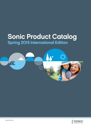 Sonic Product Catalog