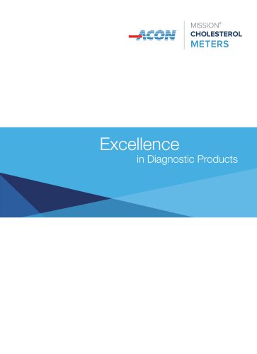 Excellence in Diagnostic Products