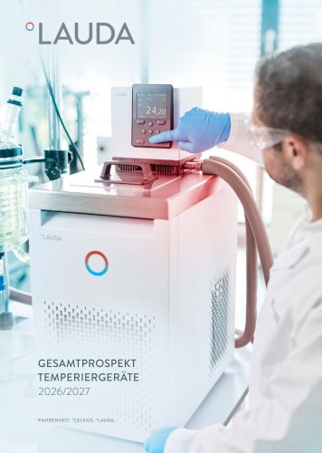 Gesamtprospekt Temperierger&auml;te 2026/2027