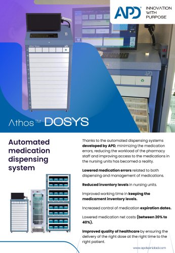 Athos Dosys dispenser