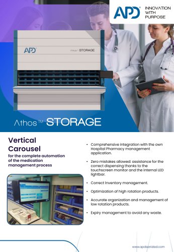 Athos Storage Vertical Carousel