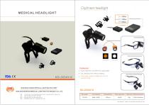 KWS 3W Clip/Insert headlight KD-203AY-6