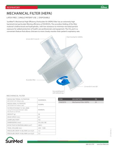 MECHANICAL FILTER (HEPA