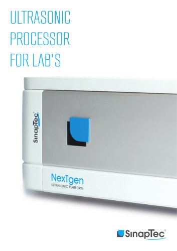 ULTRASONIC PROCESSOR FOR LAB’S