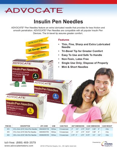 Insulin Pen Needles