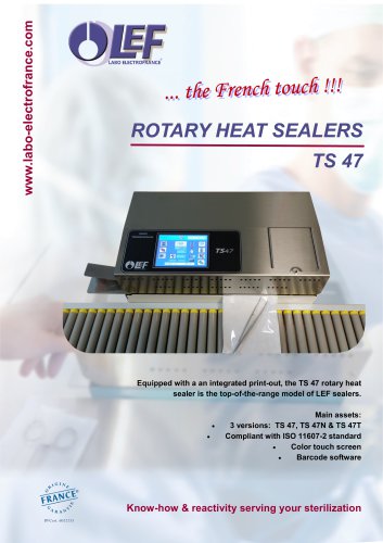 ROTARY HEAT SEALERS TS 47