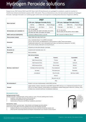 Hydrogen Peroxyde for TwinCruiser®