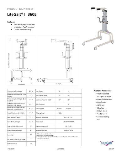 LiteGait® I 360E