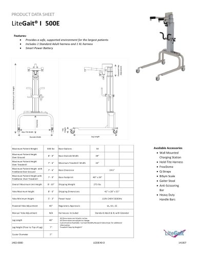 LiteGait® I 500E