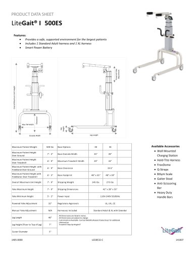 LiteGait® I 500ES