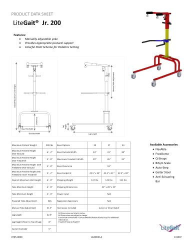 LiteGait Jr. 200