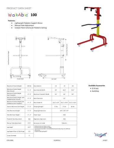 LiteGait WalkAble 100