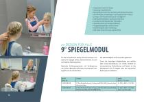 Spiegelschränke mit Schrägfront Alu Module - 12