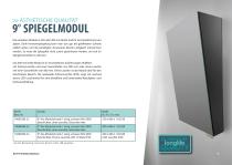 Spiegelschränke mit Schrägfront Alu Module - 7