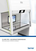 Sicherheitswerkbank Claire® pro - 1