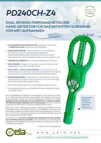 PD240CH-Z4 Brochure DE
