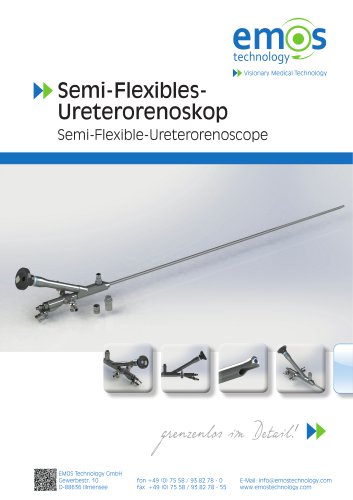 Semi-Flexibles-Ureterorenoskop / Semi-Flexible-Ureterorenoscope