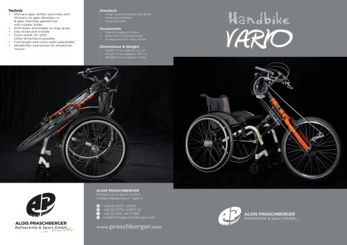 Handbike VARIO