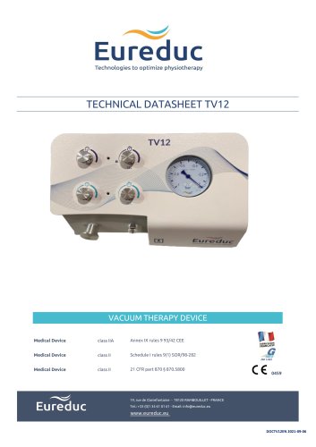 TECHNICAL DATASHEET TV12