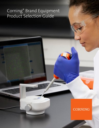 Corning® Brand Equipment Product Selection Guide