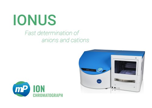 IONUS - Ion Chromatography System