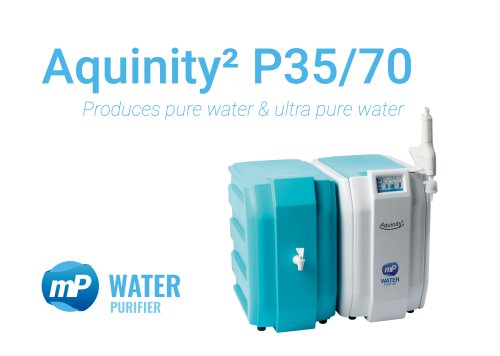 Water Purification System Aquinity&sup2; P35/70