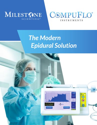 The Modern  Epidural Solution