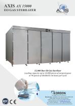 AX 15000 EO GAS STERILIZER