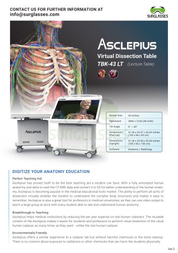 Asclepius TBK 43 LT (2 software)