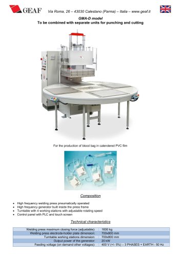 GMA-D model