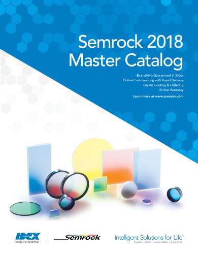 Semrock 2018 Master Catalog