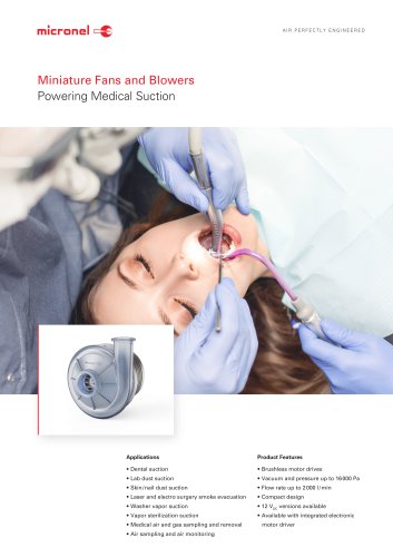 Flyer Powering Medical Suction