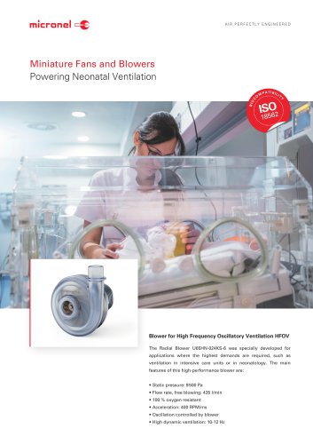 Flyer Powering Neonatal Ventilation