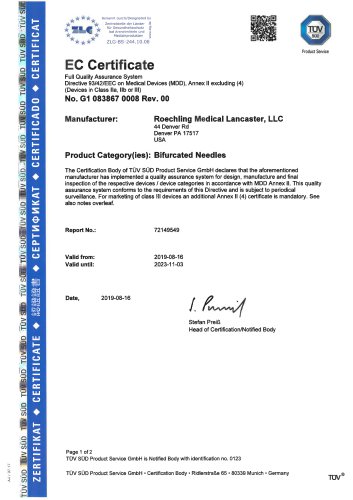 Certifications & Approvals