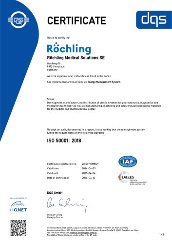 ISO 50001 Neuhaus