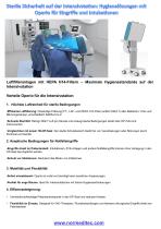 Laminar Air Flow für chirurgische Eingriffe im Patientenbett auf der Intensivstation - 2
