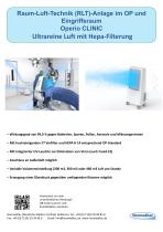 Mobile Umluftgeräte und Raumluftreiniger für den OP-Saal - OP-Raum und Eingriffsraum - 5