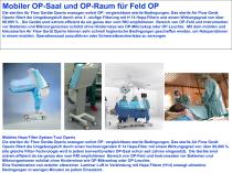 Mobiler OP-Saal und OP-Raum für Feld OP - 1