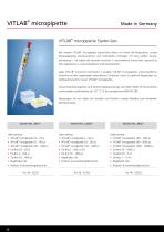 VITLAB® micropipette - 8